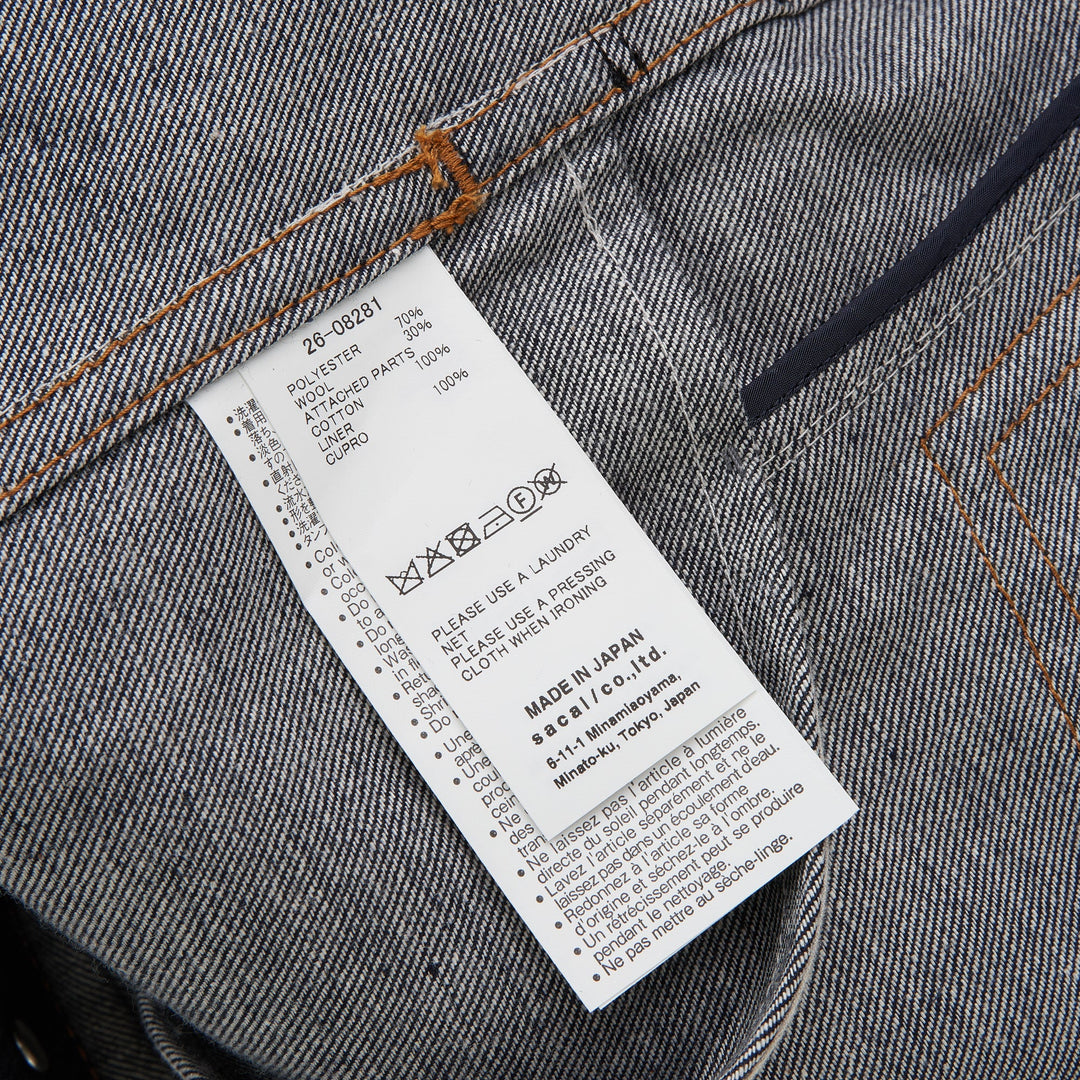 Suiting x Denim Jacket