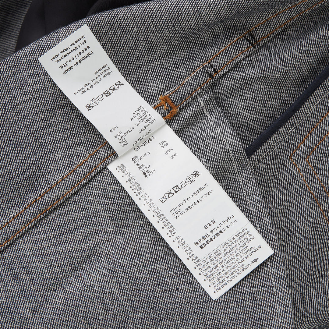 Suiting x Denim Jacket