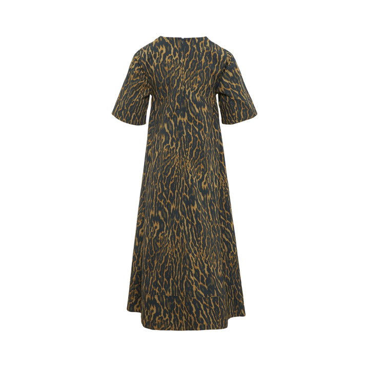 GANNI Printed Stretch Cotton A-Line Dress – Available at Club 21, Official Retailer in Singapore, Malaysia & Thailand with Global Shipping Online