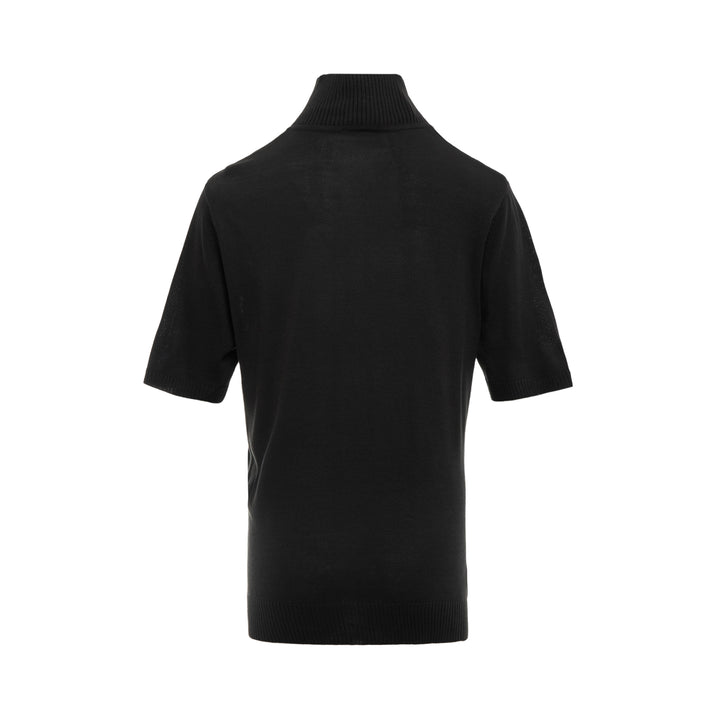 Polo Crew Half-Zip Knit Top
