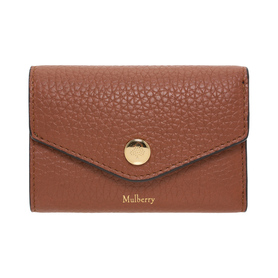 Folded Multi-Card Wallet Bright Oak Heavy Grain