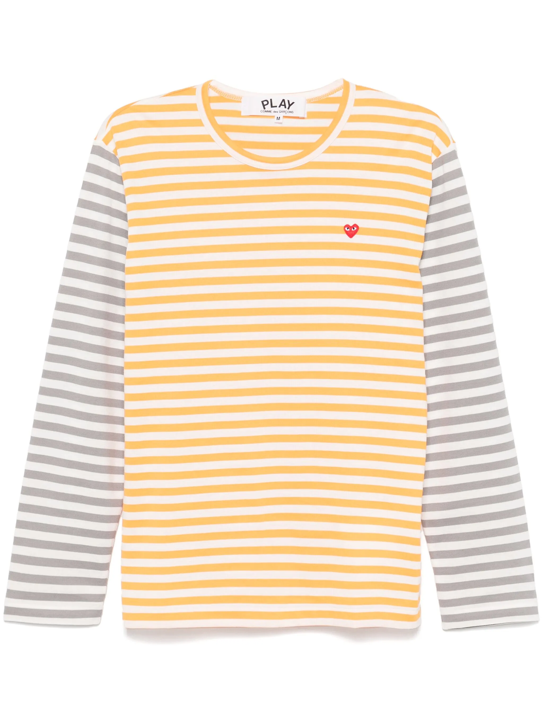 Bi-Color Striped Long Sleeve Tee
