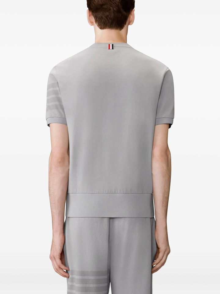 Garment Dyed Short Sleeve Rib Cuff Polo