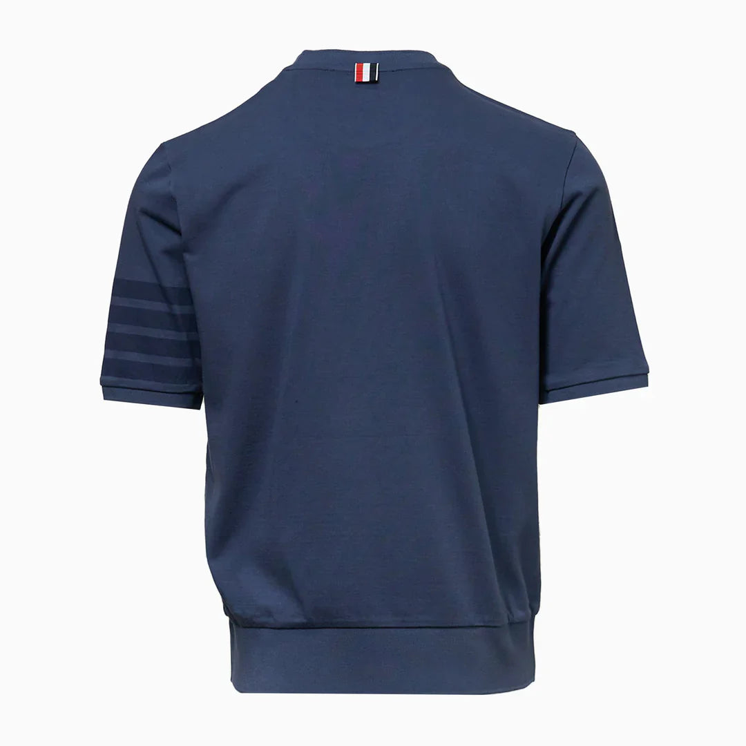 Garment Dyed Short Sleeve Rib Cuff Polo