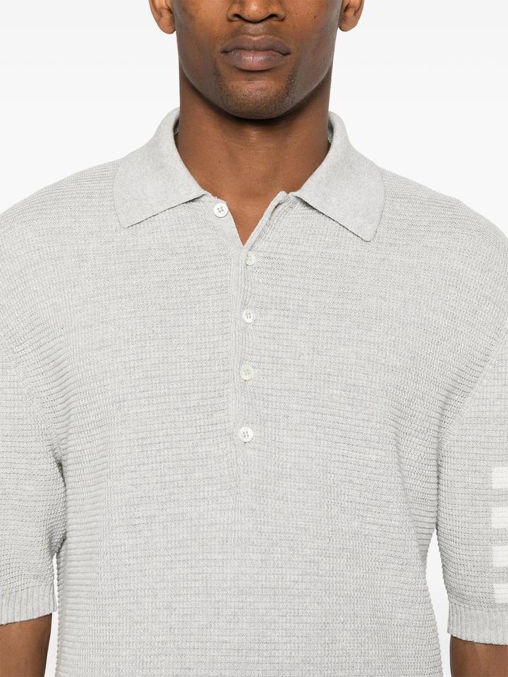 Textured Stitch Relaxed Fit Polo