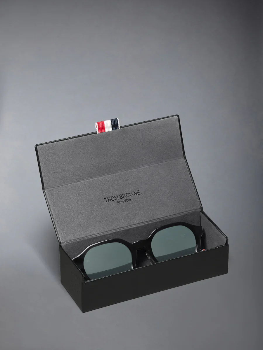 Oval Sunglasses In Acetate