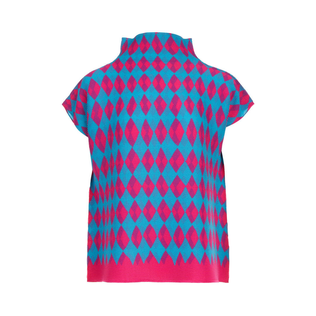 Diamond High Neck Top