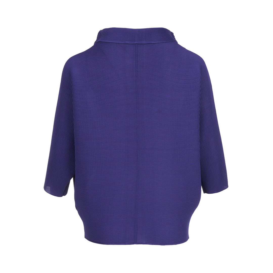 Dolman Stretch Pleats Cardigan