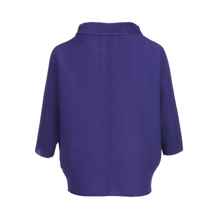 Dolman Stretch Pleats Cardigan