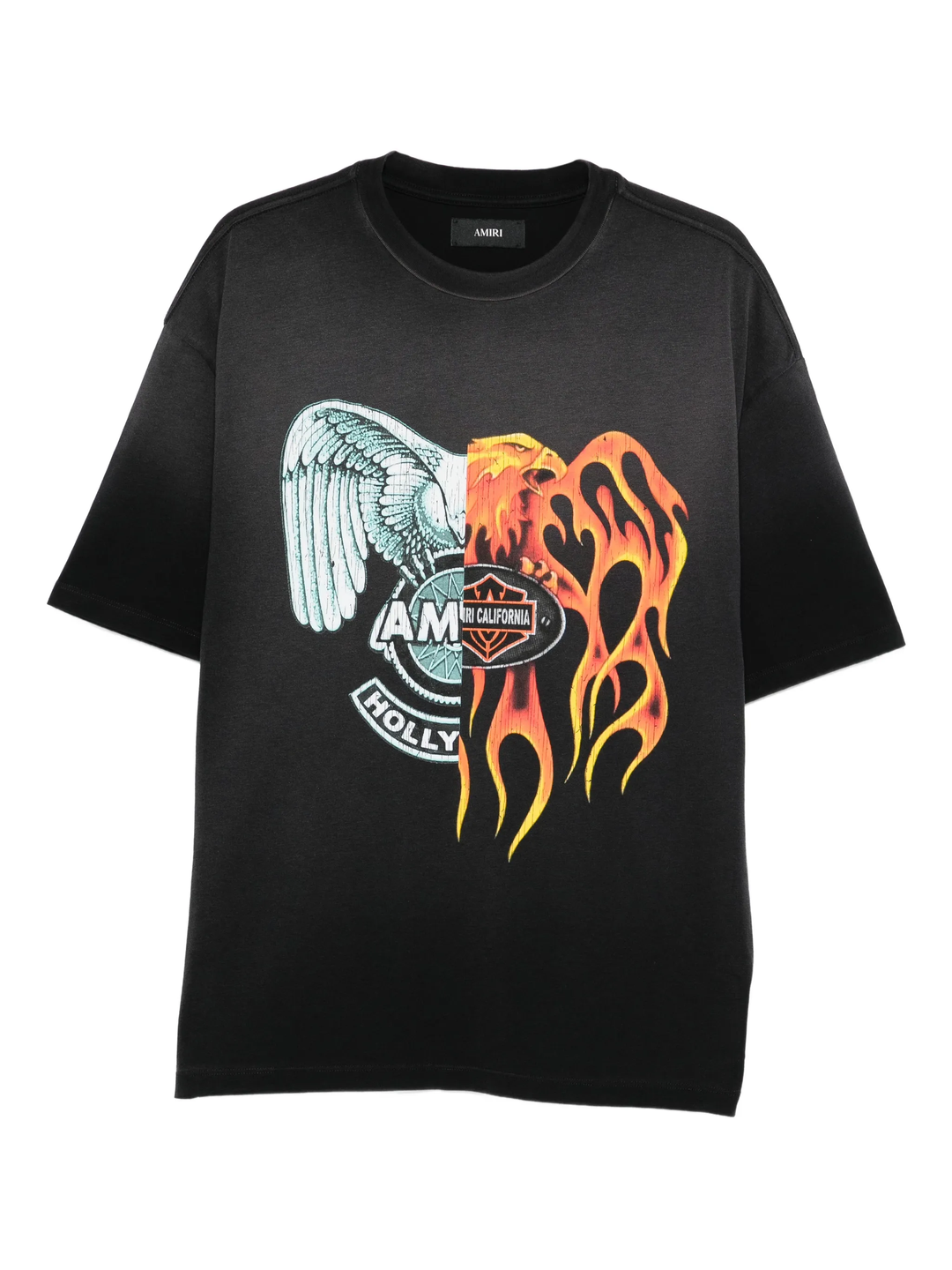 AMIRI Spliced Logo Tee