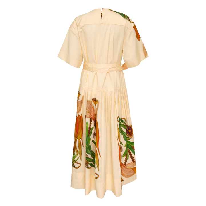 Aniline Drop Waist Cotton Dress