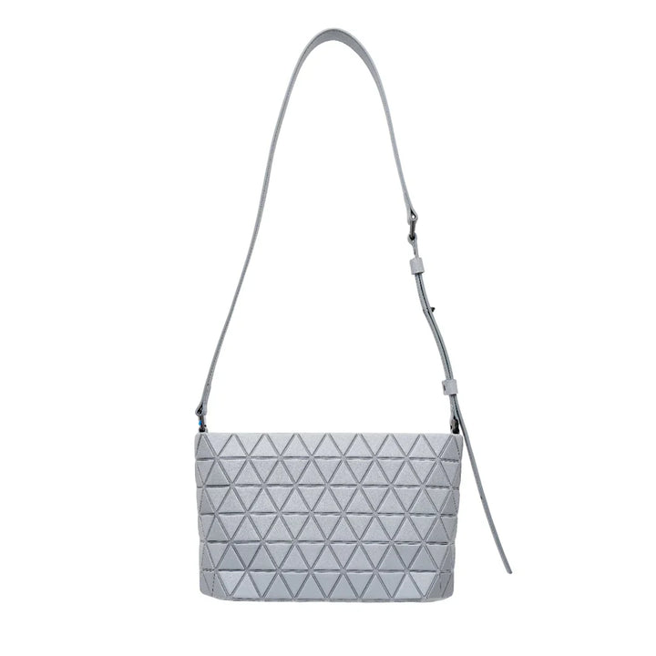 Solid Crystal Matte Shoulder Bag