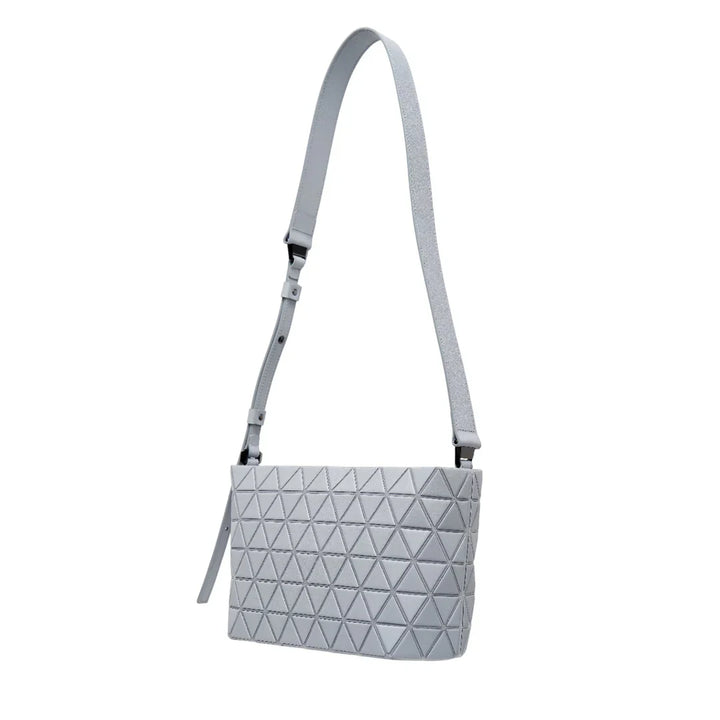 Solid Crystal Matte Shoulder Bag