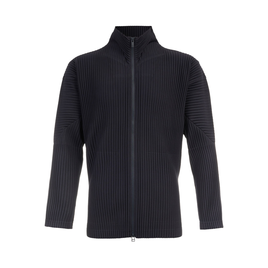 HOMME PLISSE ISSEY MIYAKE Basics Zip-Up Cardigan