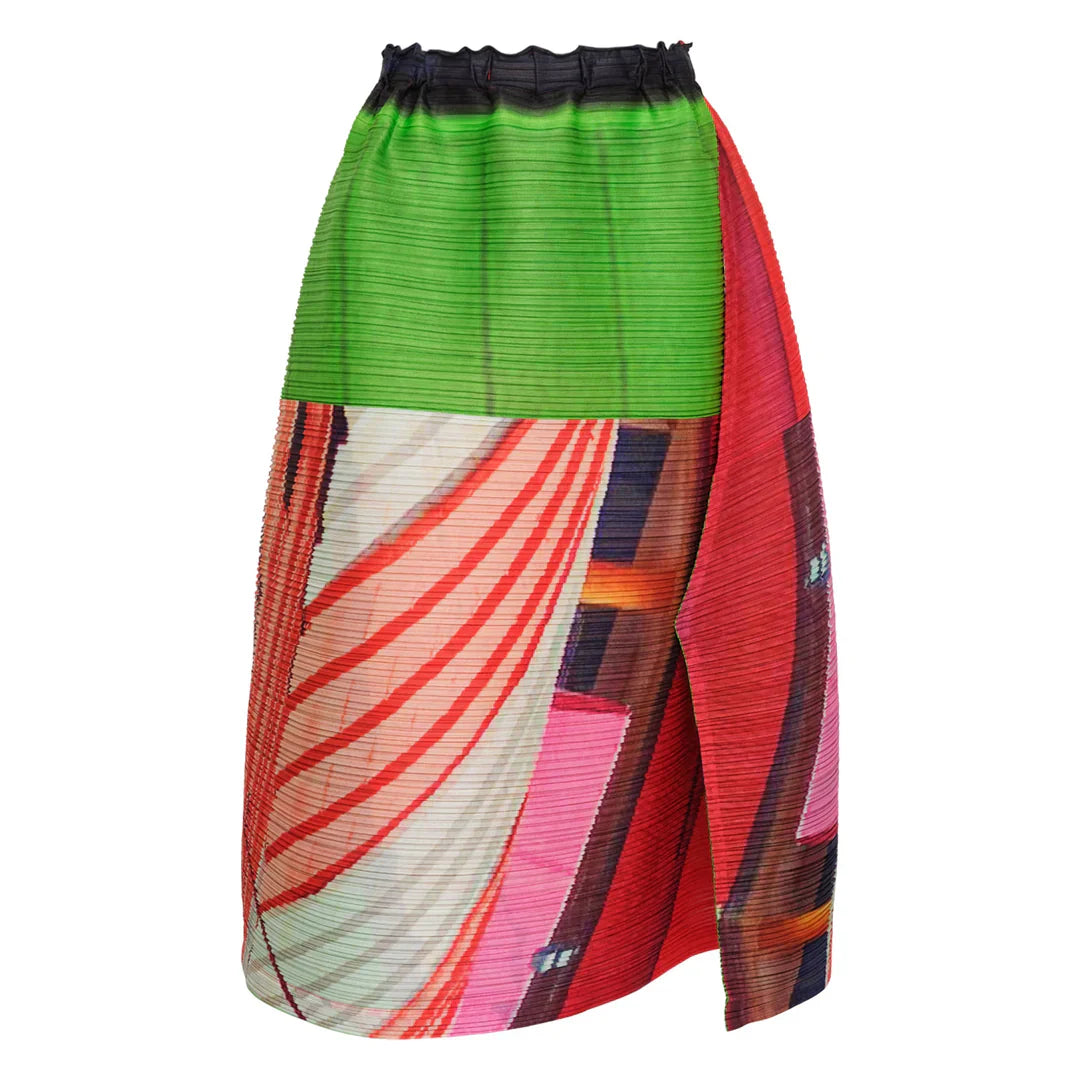 City Collage Skirt