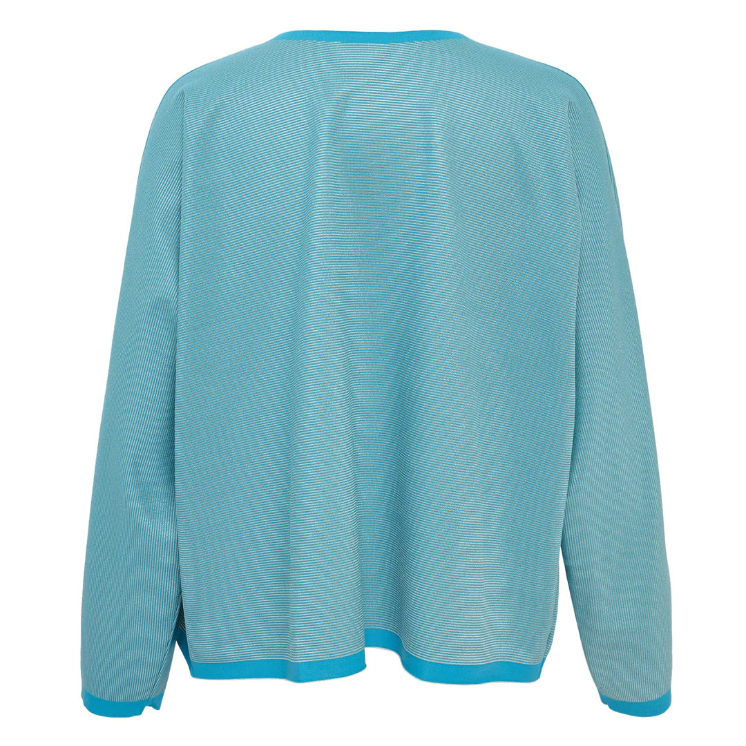 A-POC Form Stripe Cardigan