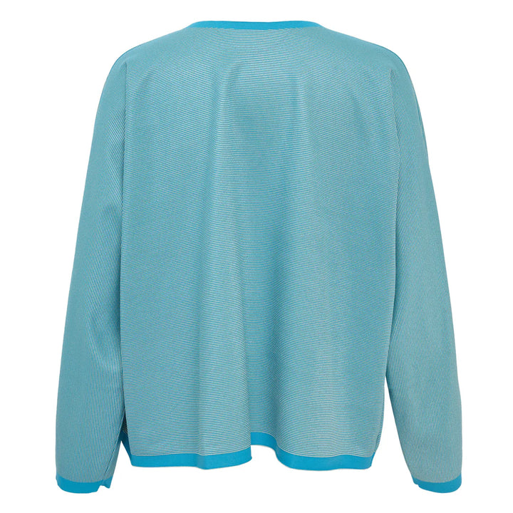 A-POC Form Stripe Cardigan