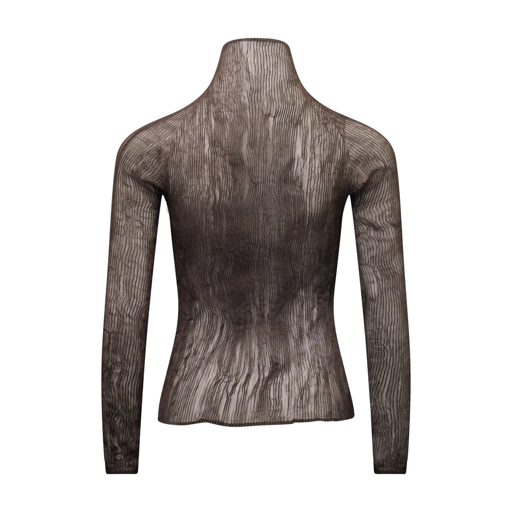 ISSEY MIYAKE Chiffon Twist Shirt - view 2