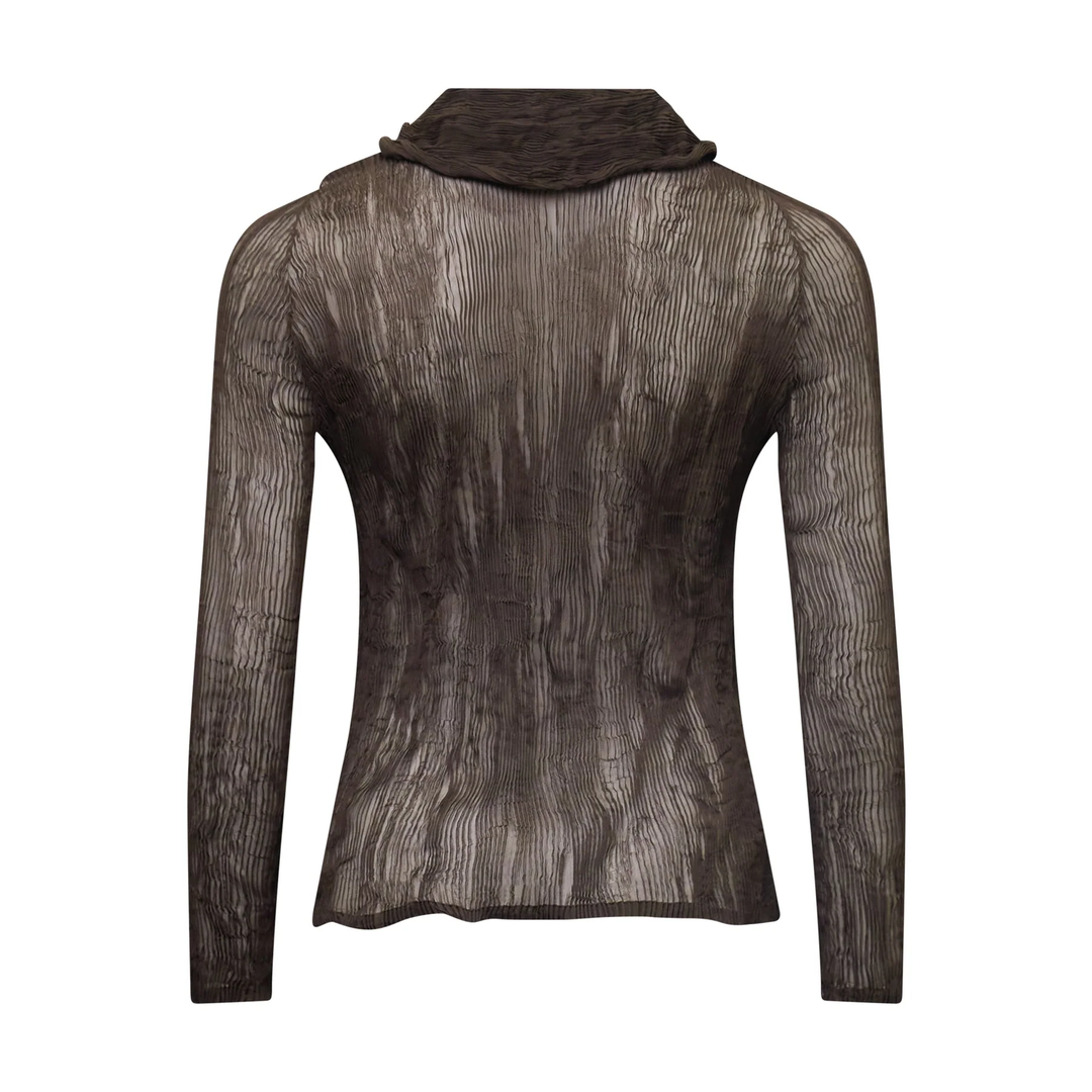 Chiffon Twist Shirt