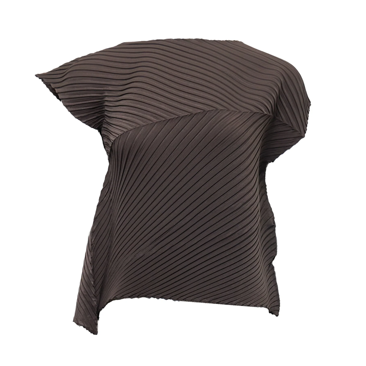 Plaster Pleats Solid Shirt