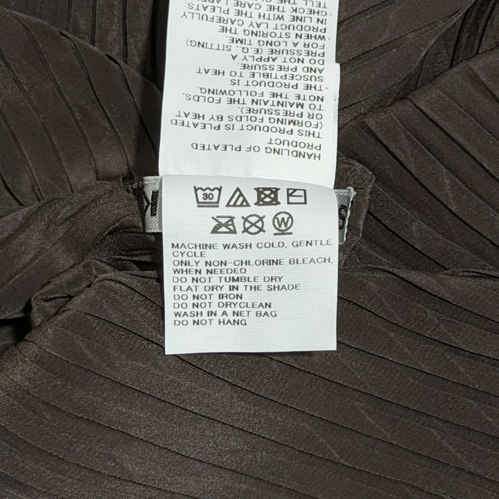 Plaster Pleats Solid Shirt