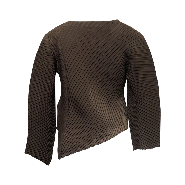 Plaster Pleats Cardigan