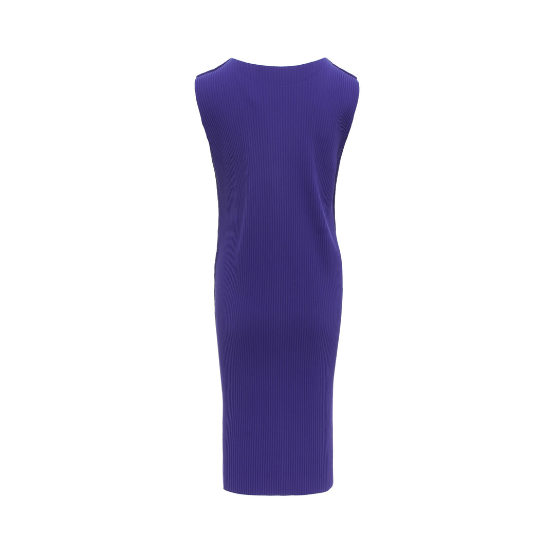Fine Knit Pleats Dress