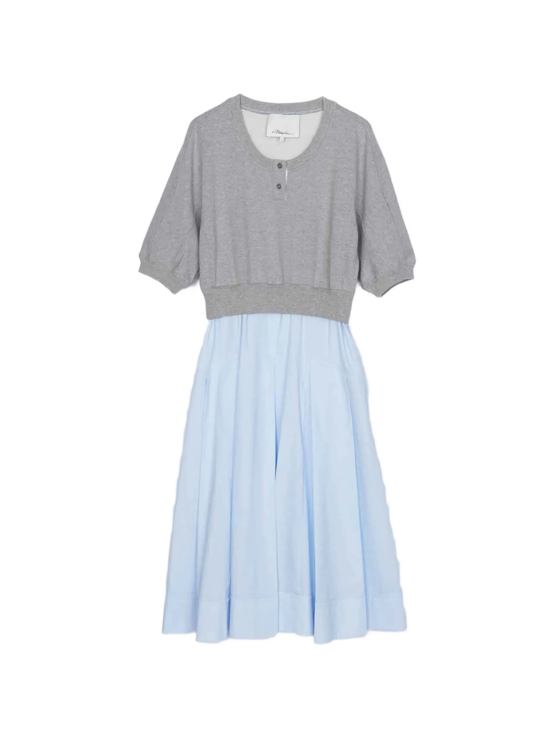 French Terry Combo Dress