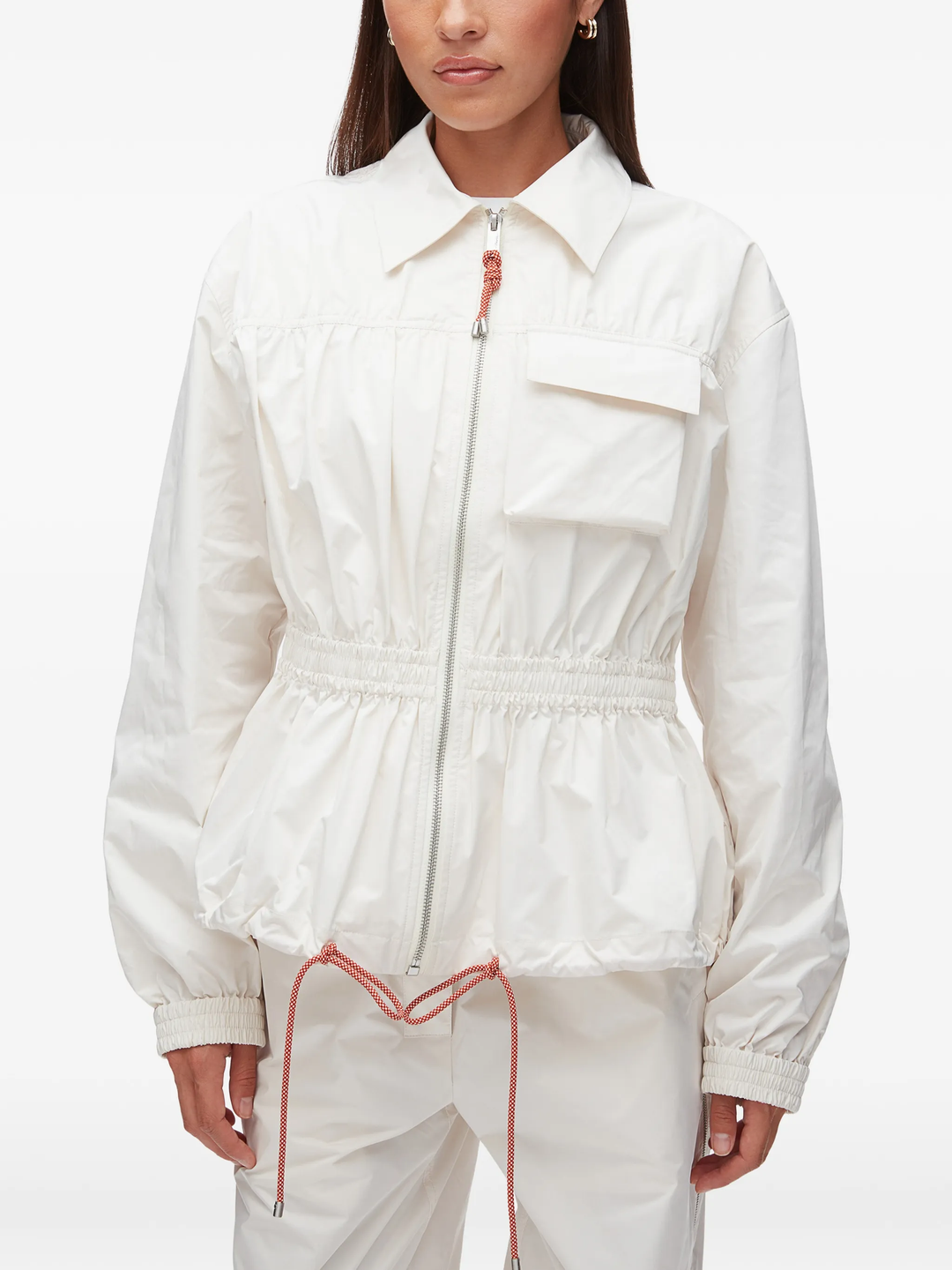 Ripstop Ruched Jacket