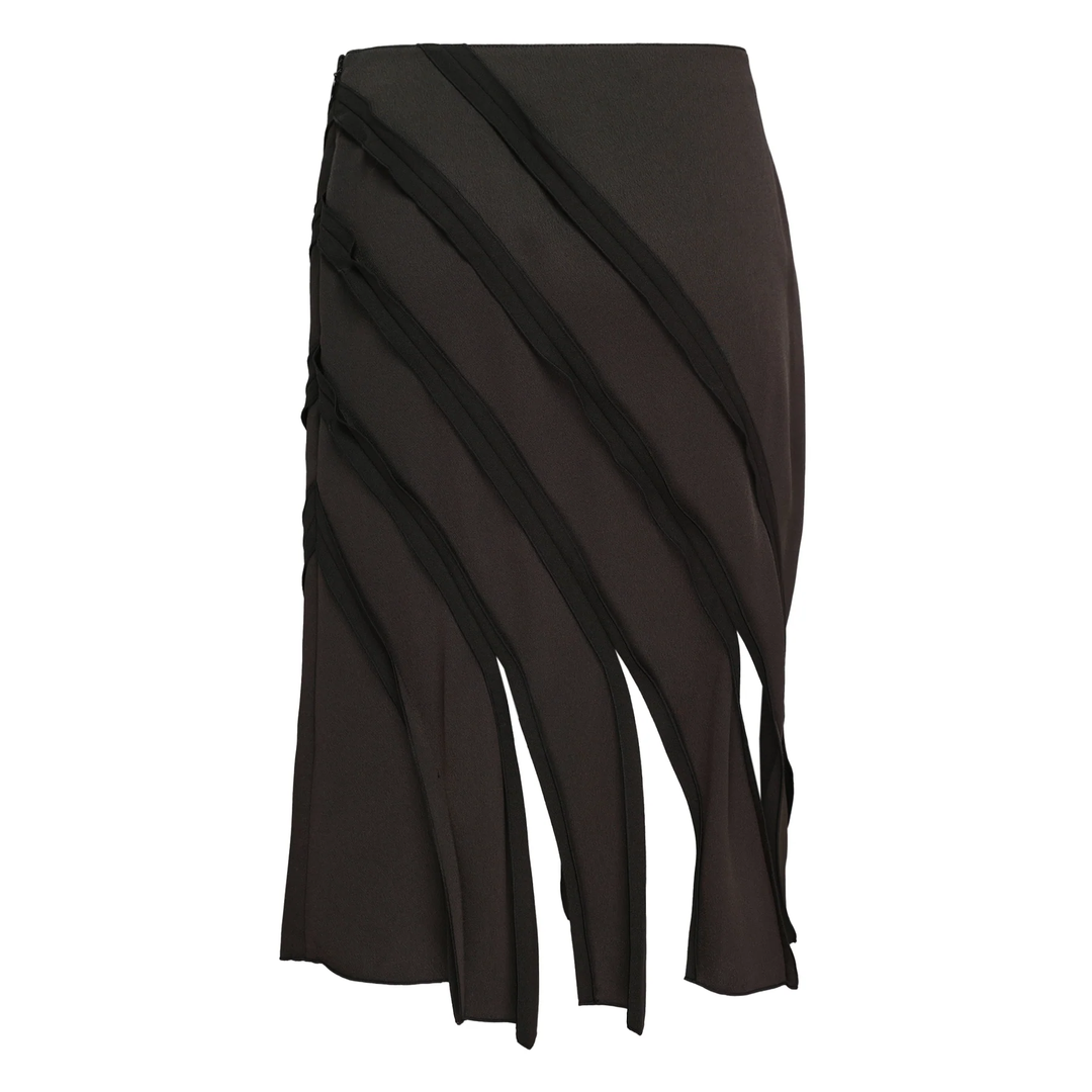 Daisy Diagonal Stripe Skirt