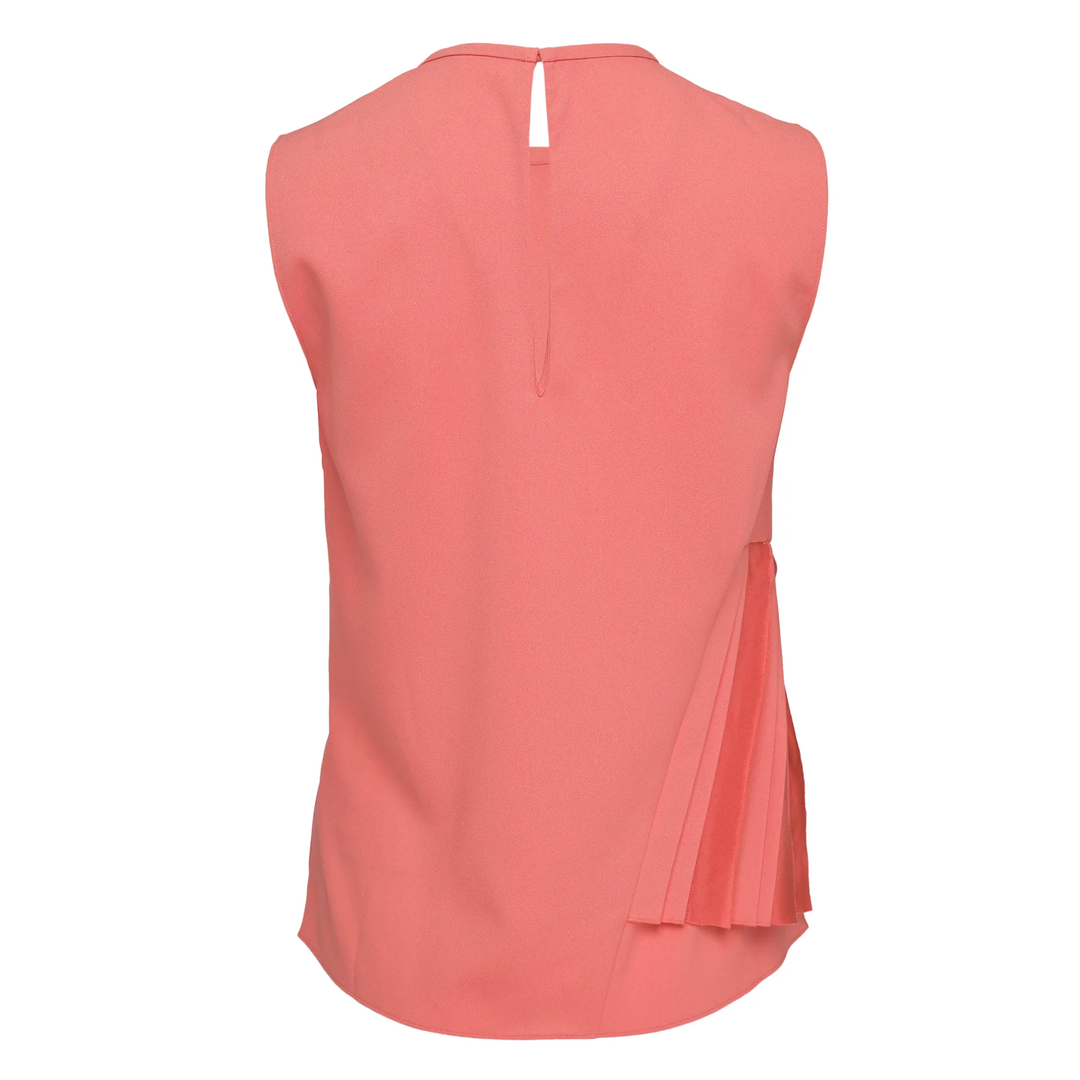 Pleated Panel Woven Top