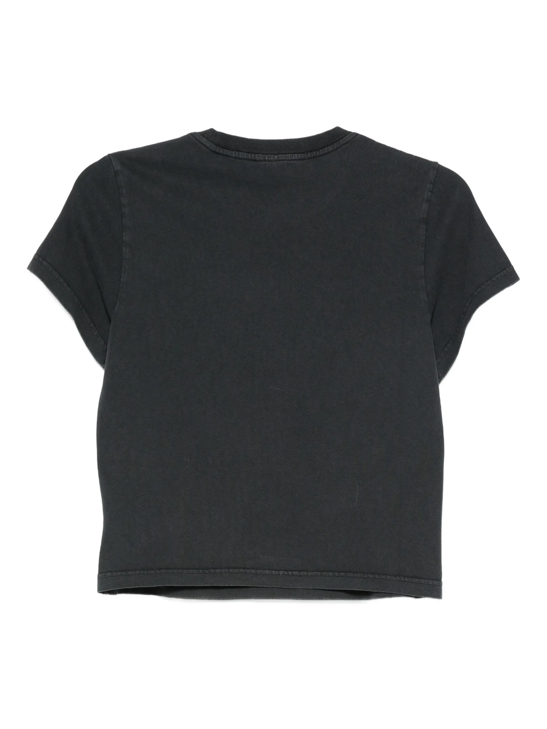 Shrunken Tee With Emboss Graphic