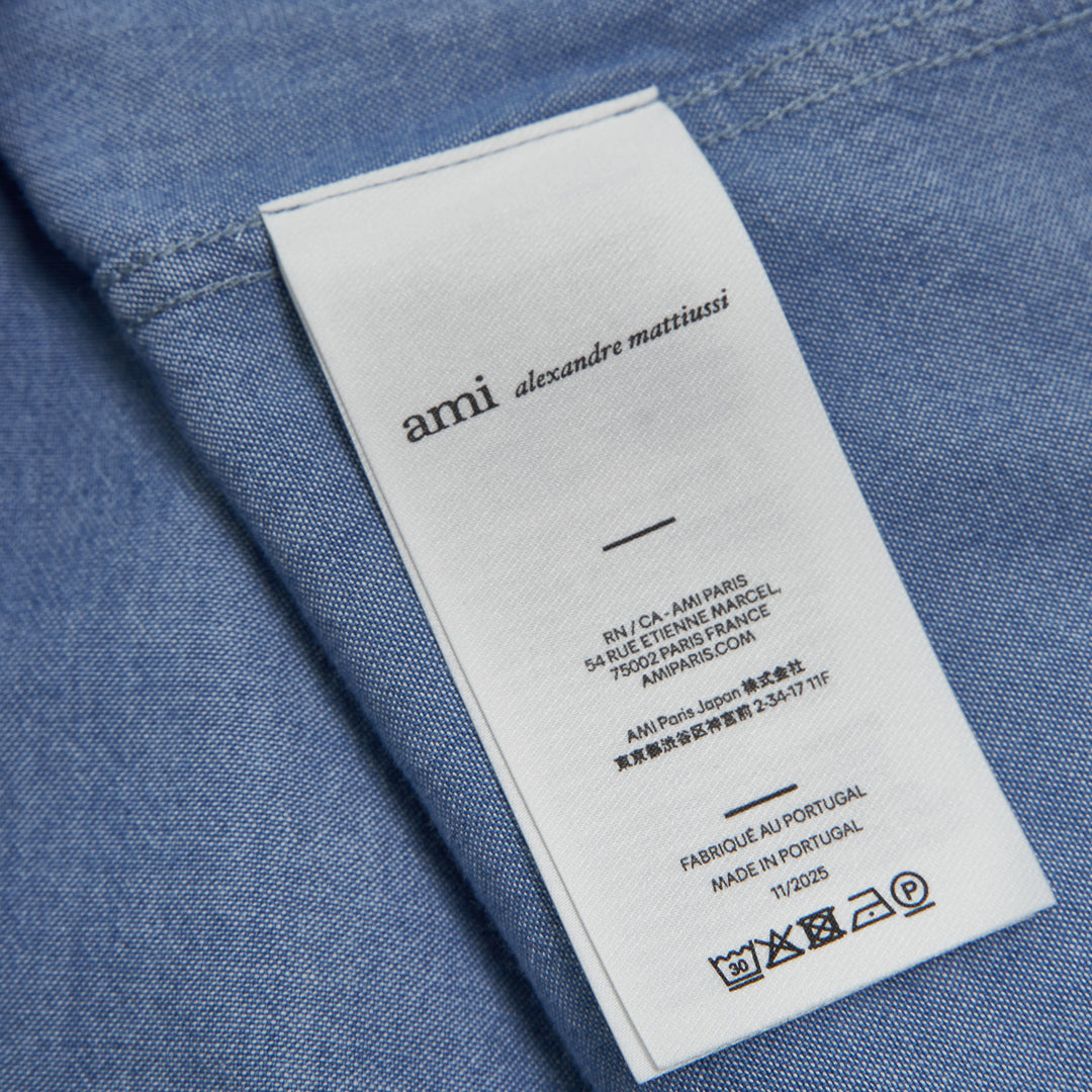 AMI Long Sleeve Embroidered Shirt – Available at Club 21, Official Retailer in Singapore, Malaysia & Thailand with Global Shipping Online