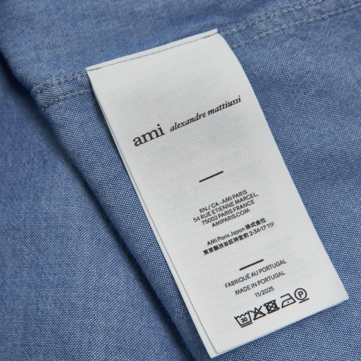 AMI Long Sleeve Embroidered Shirt – Available at Club 21, Official Retailer in Singapore, Malaysia & Thailand with Global Shipping Online