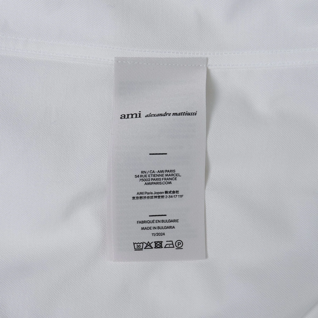 Long Sleeve Shirt With Embroidered ADC