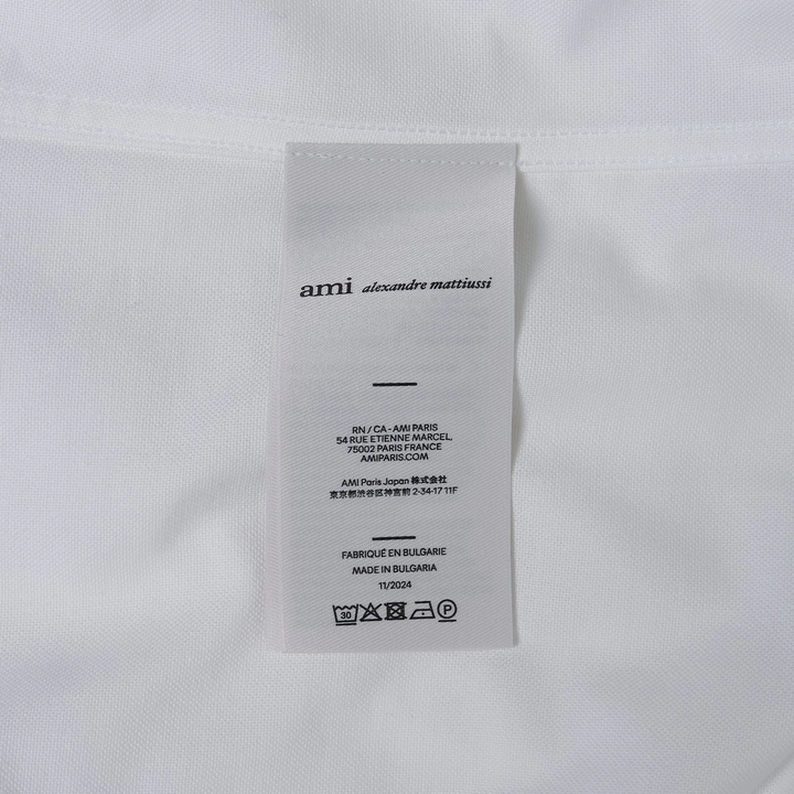 Long Sleeve Shirt With Embroidered ADC