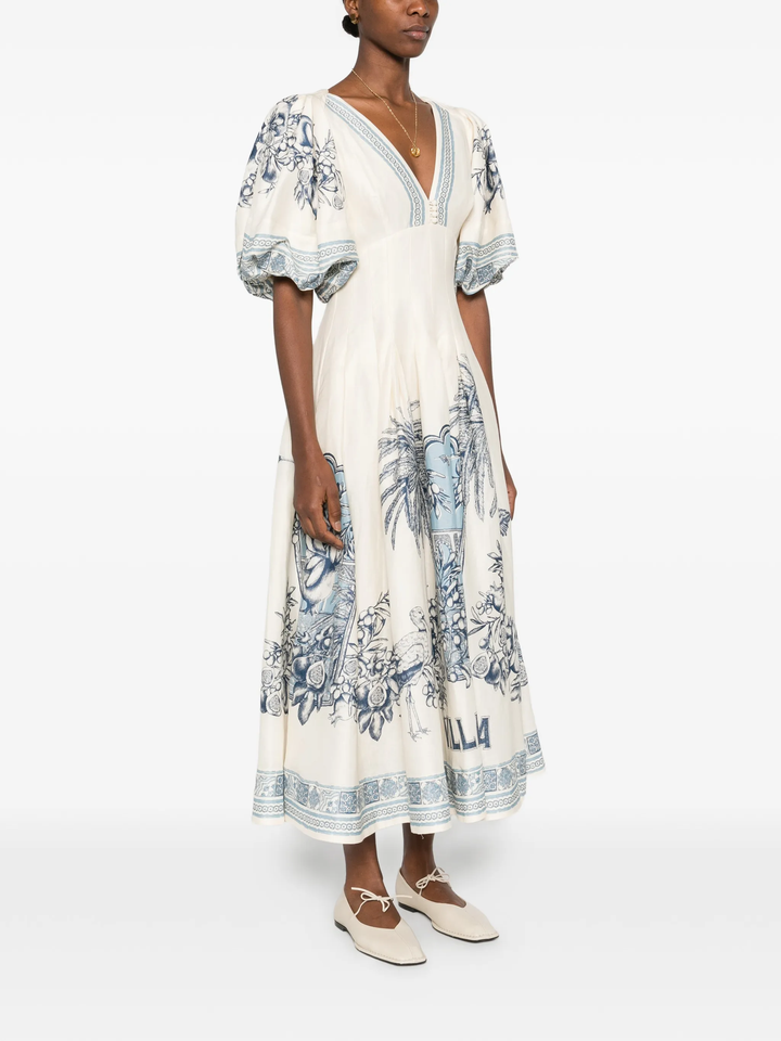 Villa Romantica Corset Midi Dress