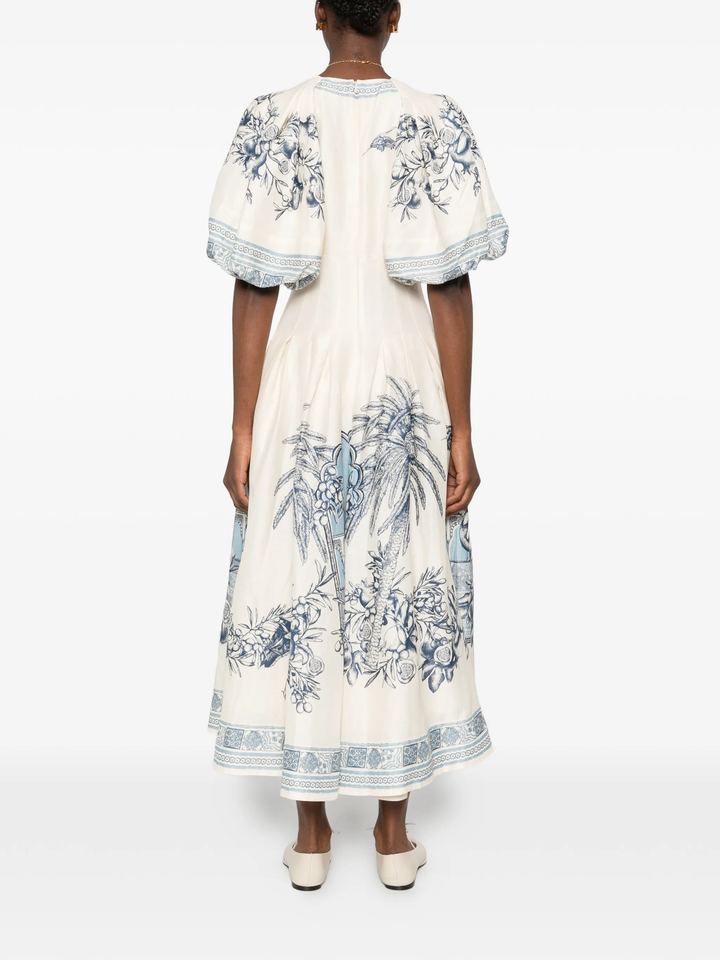 Villa Romantica Corset Midi Dress