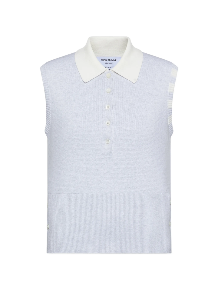 Milano Stitch Sleeveless Polo