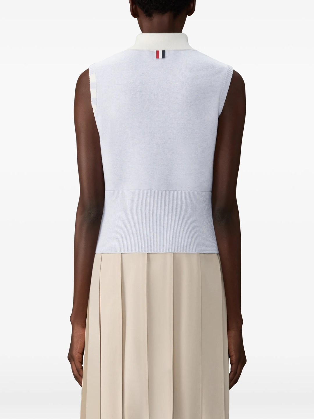Milano Stitch Sleeveless Polo