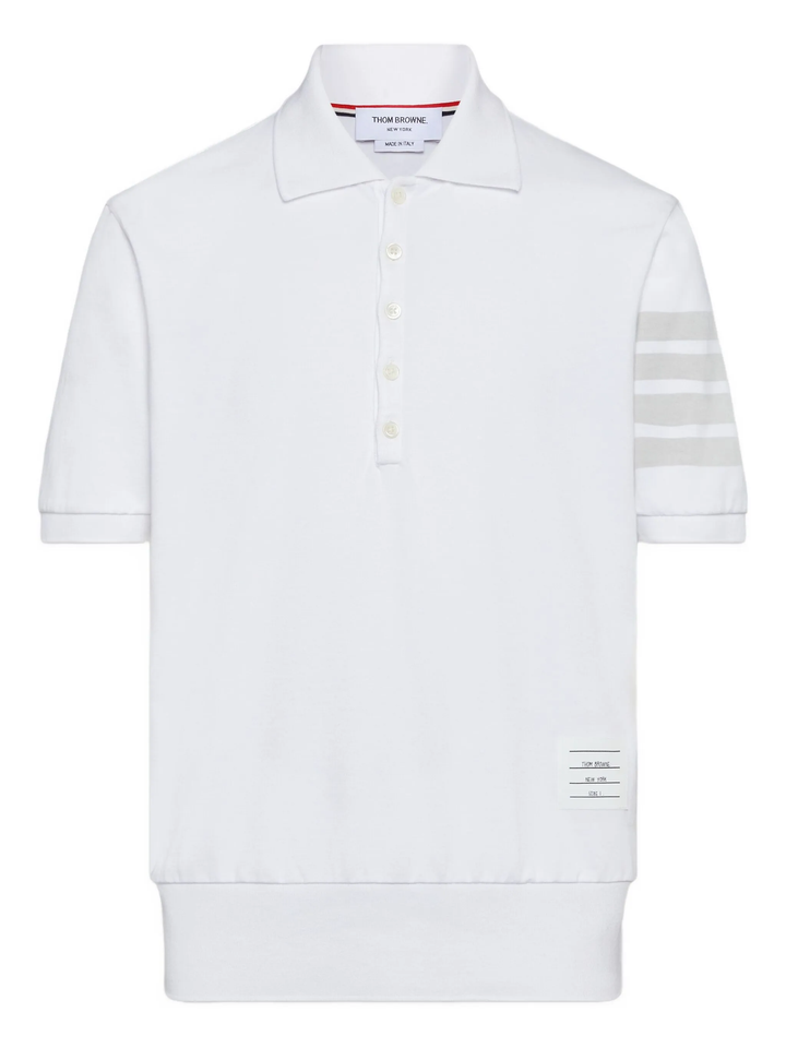 Garment Dyed Short Sleeve Rib Cuff Polo