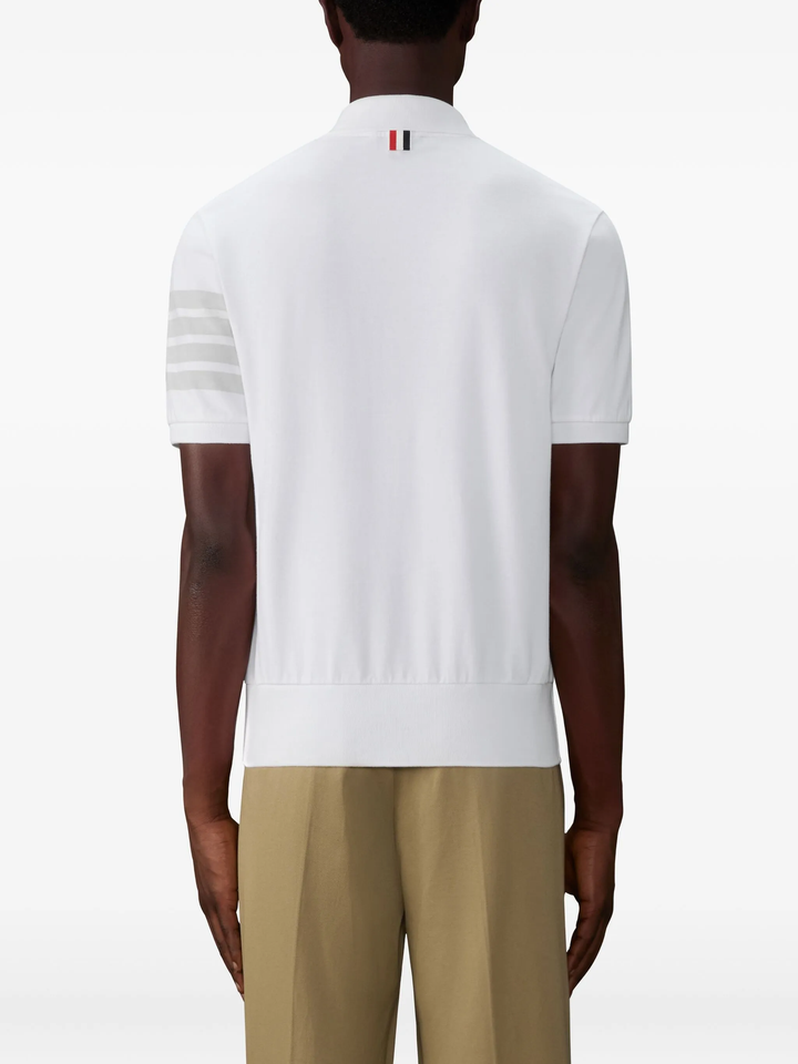 Garment Dyed Short Sleeve Rib Cuff Polo