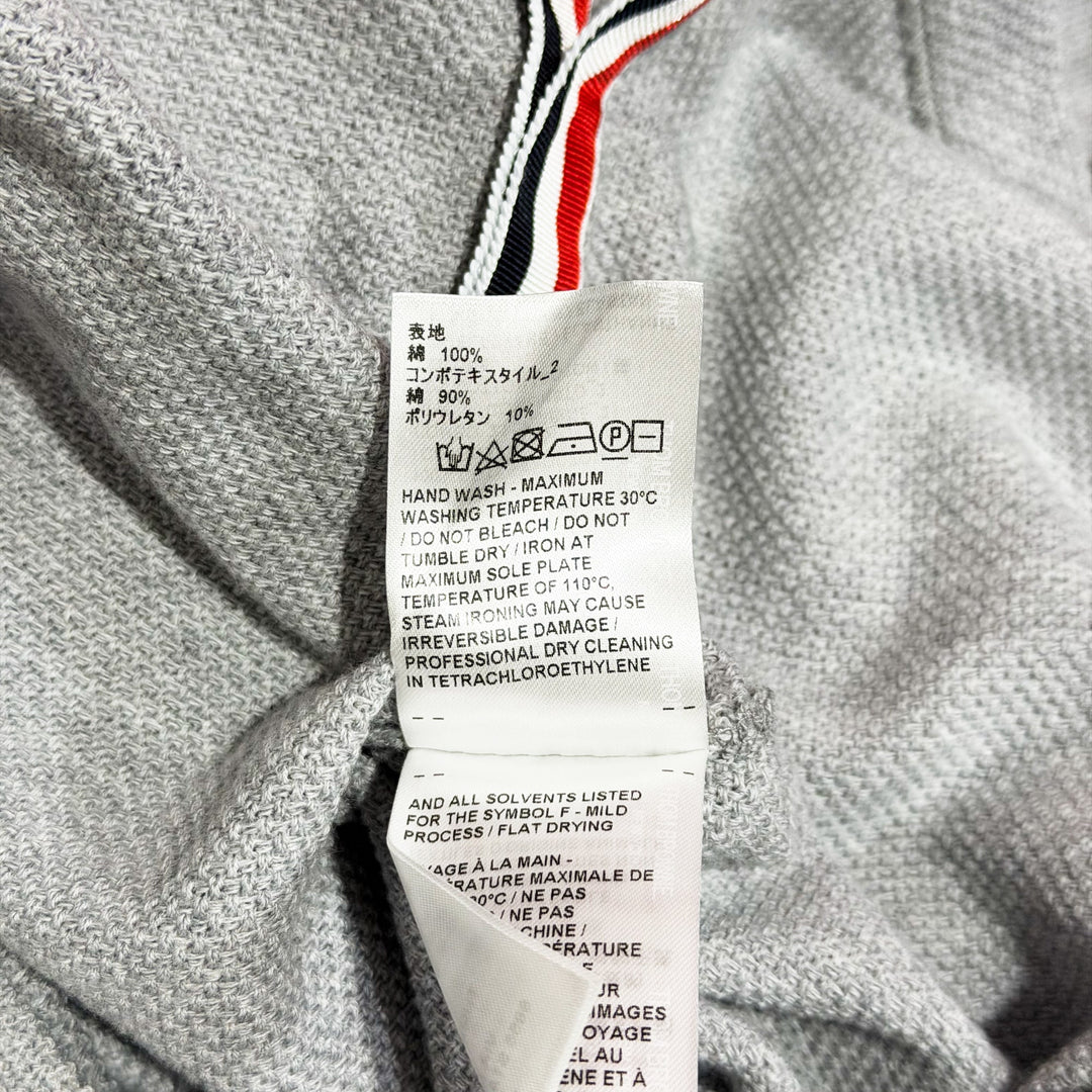 Short Sleeve Textured Pique Tee