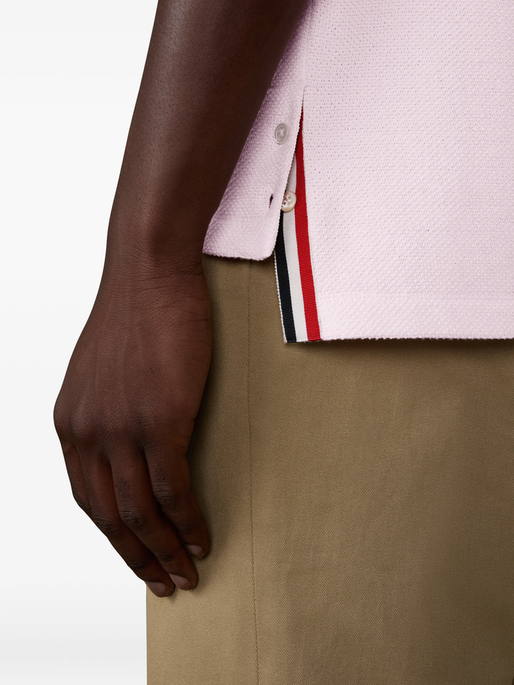 Short Sleeve Textured Pique Tee