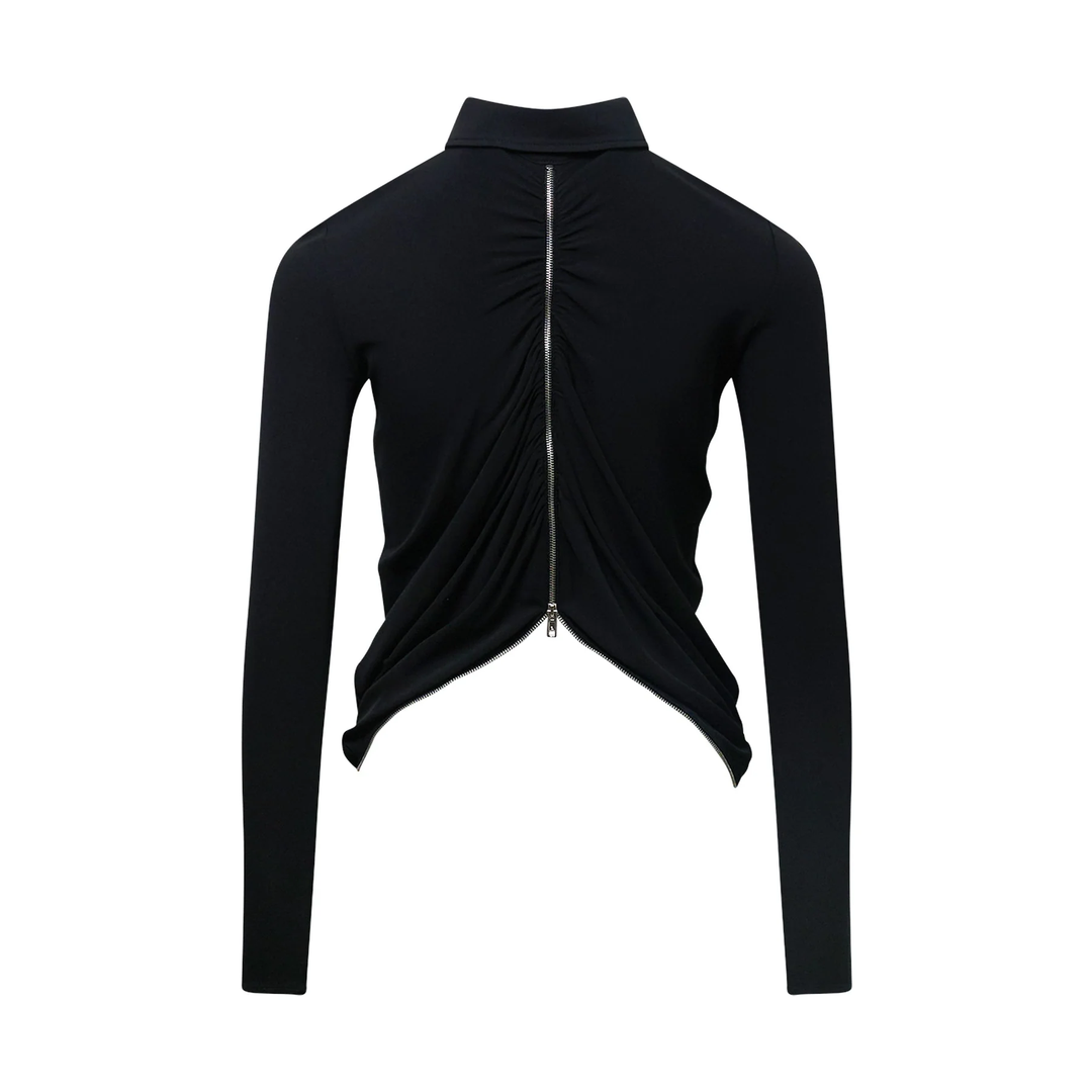 Drape Back Shirt
