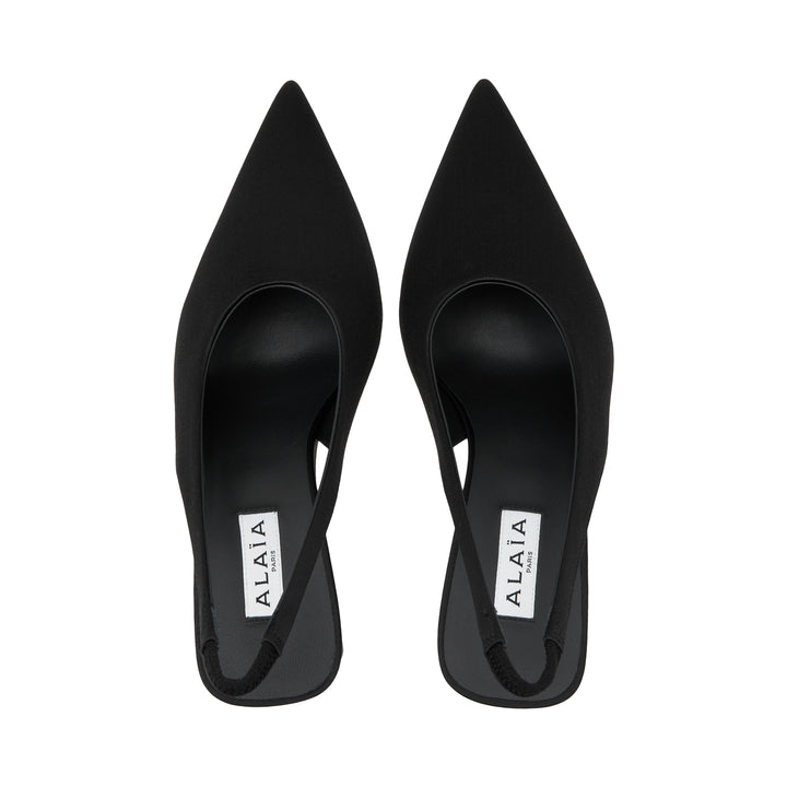 ALAIA Cube Wedge Slingbacks – Available at Club 21, Official Retailer in Singapore, Malaysia & Thailand with Global Shipping Online