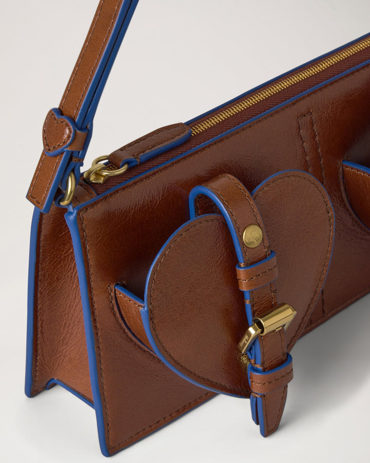 Mini Roxanne Shoulder Bag Smooth Glossy Leather