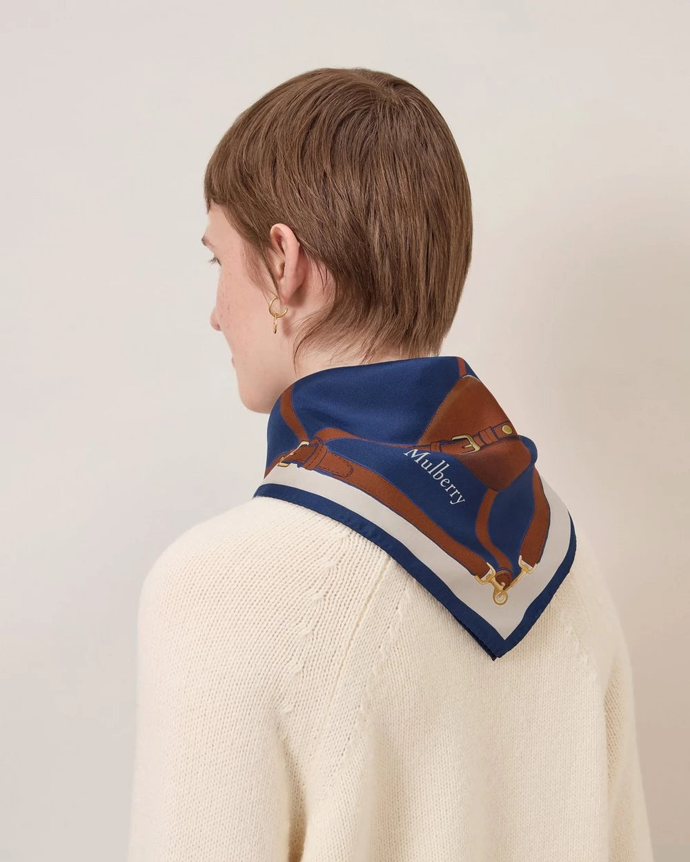 Heart Pocket Square Scarf