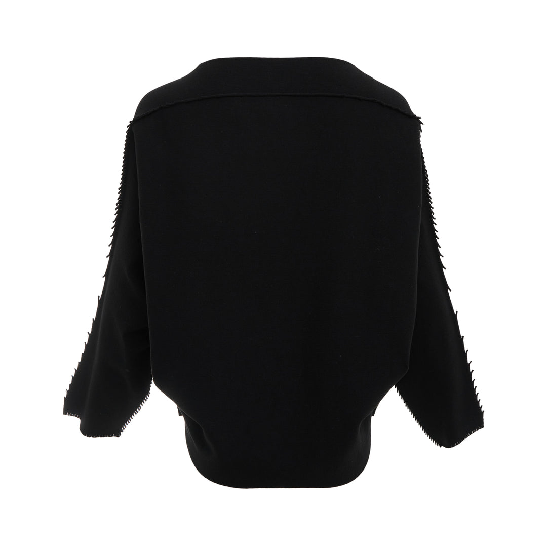 Campagne Fringed Long Sleeve Top