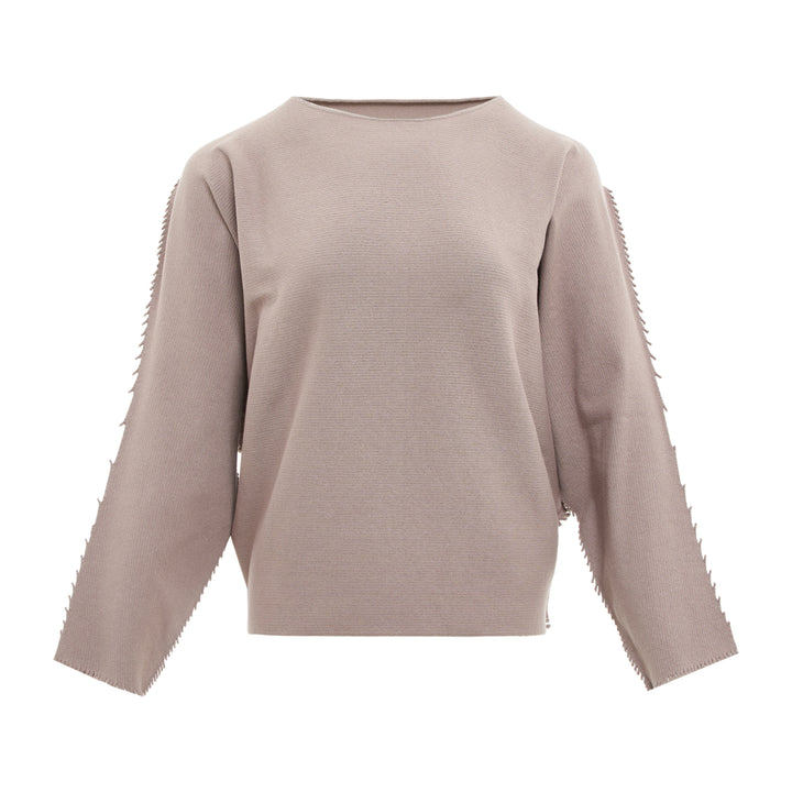 Campagne Fringed Long Sleeve Top
